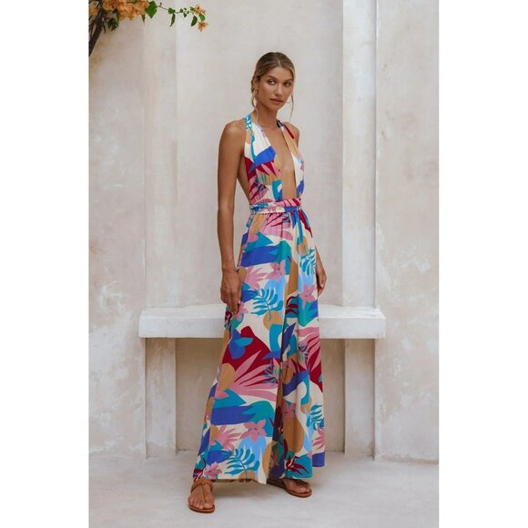 Gaia Infinity Convertible Jumpsuit by Bali ELF Size Small - Picture 1 of 9